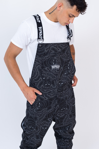 Spodnie Ripndip Big Pussy Energy Overalls Black RND10071