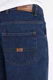 Metoda Sport Rectangle Logo Jeans Shorts
