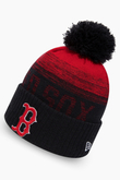Czapka Zimowa New Era Boston Red Sox Bobble Knit