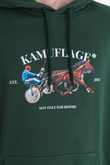Bluza Z Kapturem Kamuflage Riders Club