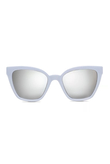 Vans Hip Cat Sunglasses VN0A47RHW68 Zen Blue-Silver Mirror Lens