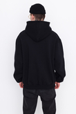 An Appendage Stamp Hoodie Black