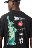 New Era New York Yankees MLB City Graphic Tshirt Black 60284731