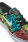 Buty Nike Zoom Stefan Janoski CNVS CHLLNG RD / WHITE - LCD GRN - TR YLL