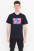 Koszulka HUF X Pleasures Gang Control