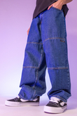 Spodnie Kamuflage Way Too Big Double Knee