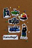 Kamuflage Sticker Pack V