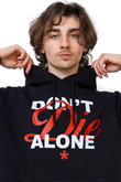 Bluza Z Kapturem Kamuflage Don't Die Alone