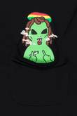 Tričko Ripndip Smoking Rasta Alien