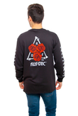 Longsleeve HUF X DBC Bones & Roses Triple Triangle