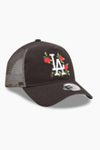 Czapka New Era Los Angeles Dodgers Flower Trucker
