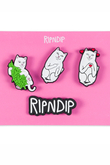 Ripndip Nerm Gang 4 Pack Shoe Pins