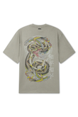 Tričko Ed Hardy Washed Snake Charmer Relaxed