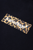 Mikina S Kapucí Kamuflage Boxlogo Leopard