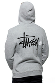 Bluza Kaptur Stussy Basic Logo Hood