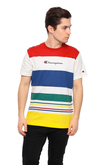 Champion Striped Logo T-shirt