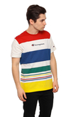 Champion Striped Logo T-shirt