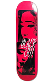 Blat Blackout Skateboard Red Geisha