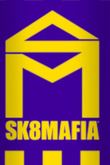 Blat Sk8mafia House Logo Checkerboard