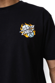 Koszulka Santa Cruz Flaming Dice Dot Chest