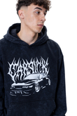 Bluza Z Kapturem Carsick Wasted Washed