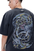 Koszulka Ed Hardy Washed Snake Charmer Relaxed