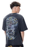 Koszulka Ed Hardy Washed Snake Charmer Relaxed