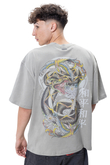 Koszulka Ed Hardy Washed Snake Charmer Relaxed