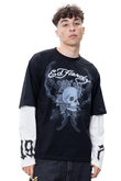 Longsleeve Ed Hardy 1971 Skull Double Layer Relaxed