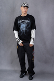 Longsleeve Ed Hardy 1971 Skull Double Layer Relaxed