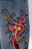 Szorty Ed Hardy Devil Mermaid