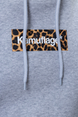 Bluza Z Kapturem Kamuflage Boxlogo Leopard