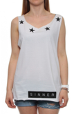 Koszulka Majors Sinner White Tank Top