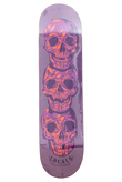 Locals Skateboards Skull Mask Deck