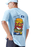 Koszulka New Era LA Dodgers MLB Burger Graphic Oversized