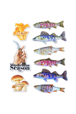 Naklejki Palto Fish & Shroom