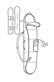 Pokrowiec Na Snowboard Burton Board Sack 166