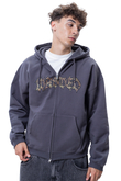 Wasted Paris Cheetah Zip Hoodie