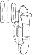 Pokrowiec Na Snowboard Burton Space Sack 166