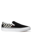 Vans X Thrasher Slip On Pro Sneakers Black White Checkboard VA347VOJ6