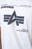 Koszulka Alpha Industries Label Backprint