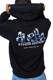 Bluza Z Kapturem Alpha Industries Studio Edition Back Print