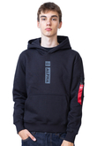 Mikina S Kapucí Alpha Industries Alpha Puff Print