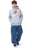 Bluza Z Kapturem Kamuflage Blue Demon