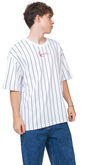 Tričko Karl Kani Signature Pinstripe