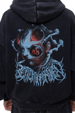 Bluza Z Kapturem Better off Broken Insect