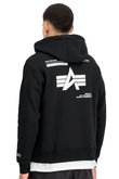 Mikina Na Zip Alpha Industries Label