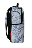 Batoh Sprayground Blue Ink Doodle