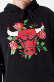 New Era Chicago Bulls Floral Graphic Hoodie