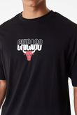 Koszulka New Era Chicago Bulls City Graphic Oversized